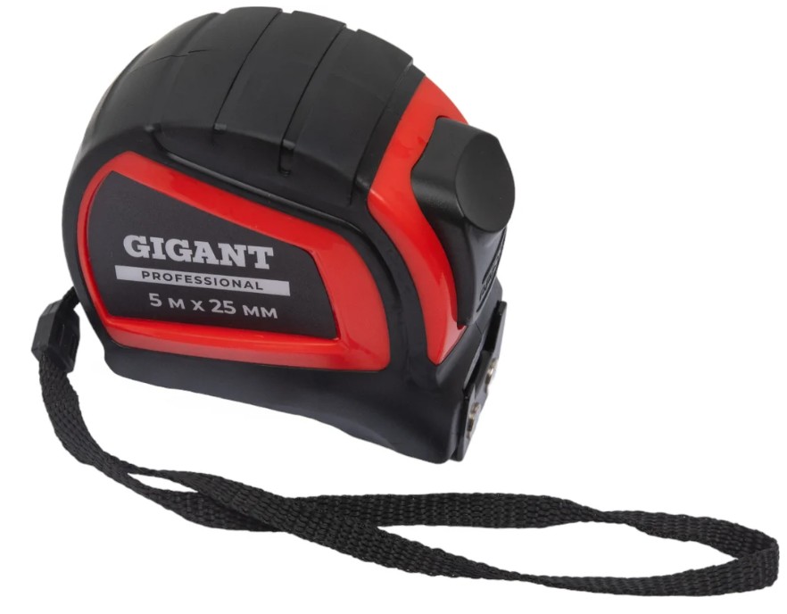

Рулетка Gigant GPGW-03 5м x 25мм, с автостопом, GPGW-03