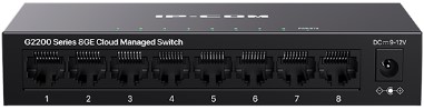 

Коммутатор управляемый IP-Com G2208D 8 портов, 8x1 Гбит/с, металлический корпус, G2208D