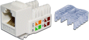фото Вставка  TWT TWT-OK45UTP/5E-WH