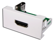 фото Розетка Lanmaster LAN-WA-LP-HD90F-WH