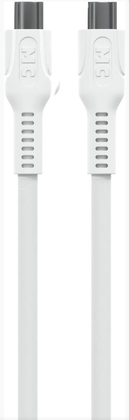 

Кабель More Choice K65aa/К65аа К65аа 2м White USB 3.0A PD60W для Type-C Type-C ПВХ 2м, K65aa