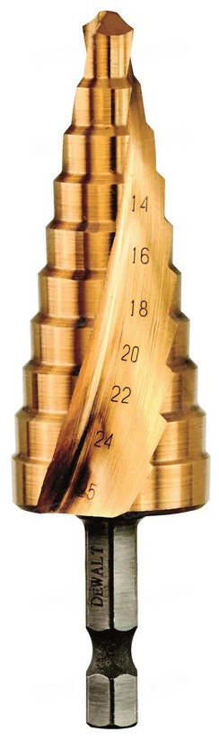 

Сверло DeWALT DT5030 ступенчатое EXTR IMPACT,14-25мм, DT5030