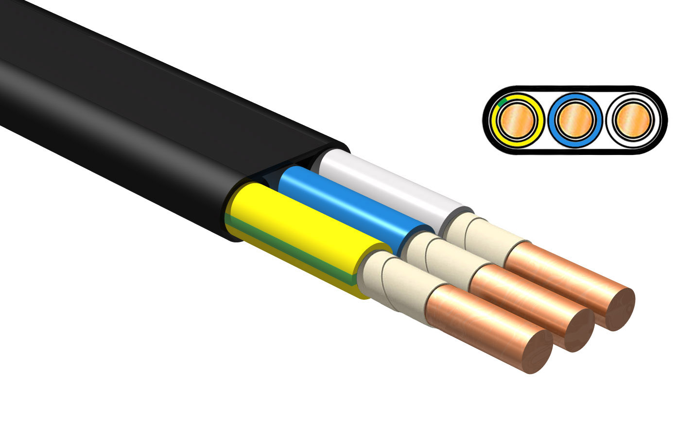Кабель,iTOK,ППГ-Пнг(А)-HF 3х6