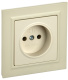 фото Розетка без заземления в сборе IEK BR-R10-10-K10-F