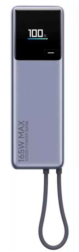 

Аккумулятор внешний портативный Xiaomi BHR9361GL 165W Power Bank 10000mAh (Integrated Cable) GL, BHR9361GL