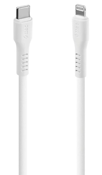 Изображение товара Кабель TTEC 2DK60B USB Type-C - Lightning, 1. 2 м, белый, быстрая зарядка