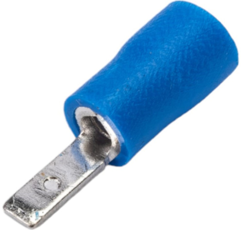 Изображение товара Клемма Rexant 08-0331 плоская изолированная штекер для многожильных проводов