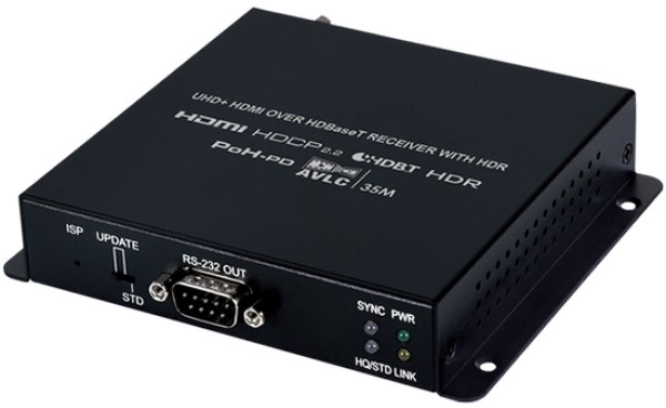 

Приемник Cypress CH-1527RXPLV сигналов HDMI 4K/60, ИК, RS-232 с AVLC до 70 м, CH-1527RXPLV