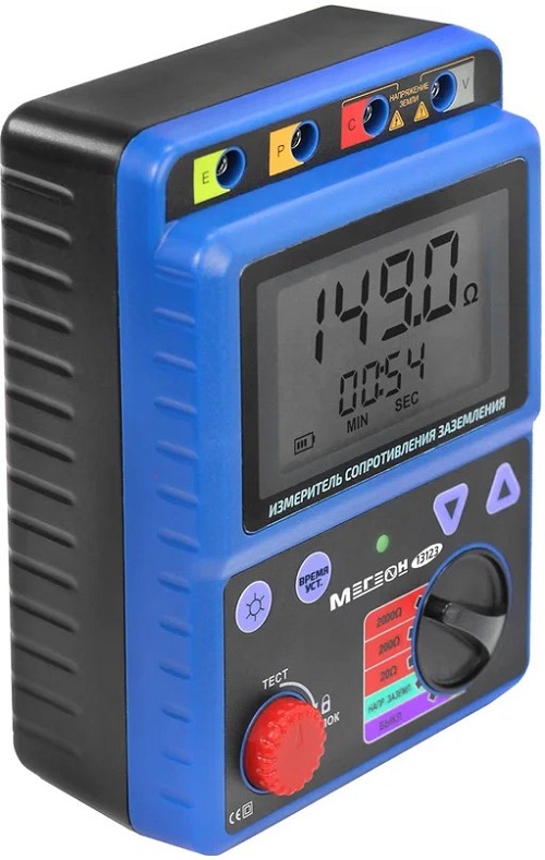 

Измеритель сопротивления заземления МЕГЕОН 13123, 13123