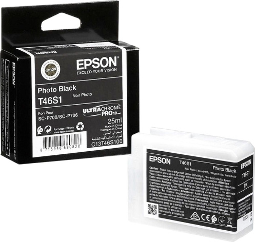 Изображение товара Картридж Epson T46S черный для печати высокого качества