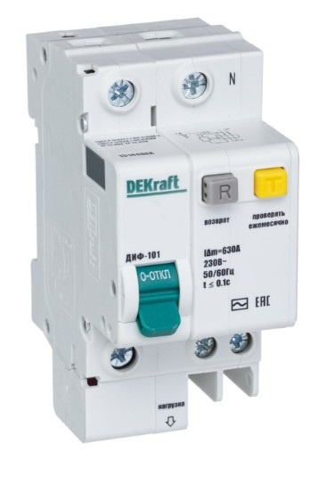 Изображение товара Автомат DEKraft 15241DEK для защиты от коротких замыканий