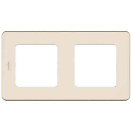 

Рамка Legrand 673941 Inspiria слоновая кость - 2 поста, 673941