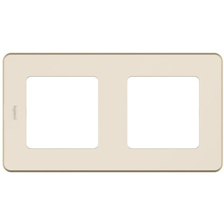 Изображение товара Рамка Legrand 673941 серии Inspiria для 2 постов, вертикальная и горизонтальная установка