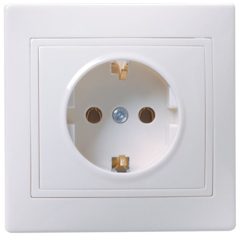 фото Розетка с заземлением  IEK ERK14-K01-16-K в Уфе