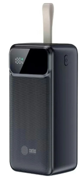 Изображение товара Портативный аккумулятор Cactus CS-PBFSND-40000 с быстрой зарядкой