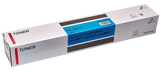 

Тонер-картридж Integral TK-895C Chip 12100107 Kyocera FS-C8020MFP/C8025MFP, синий, TK-895C Chip