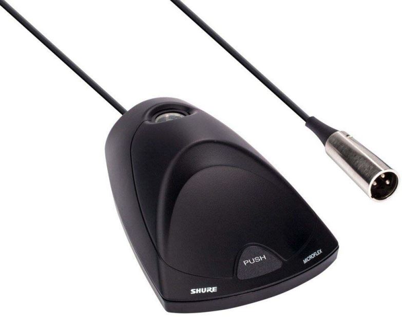 

Базовый блок Shure MX400DP для настольного крепления микрофонов MX405/410 , световой индикатор, MX400DP