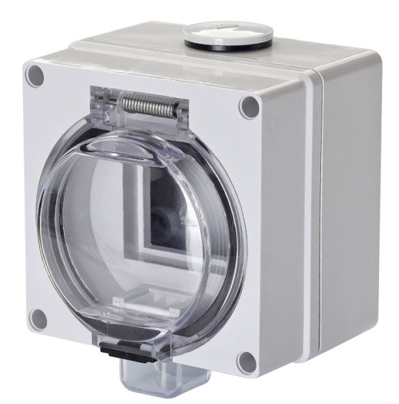 

Коробка Eurolan 12C-01-66-10GY Industrial, IP66, один модуль 45*45 мм, глубина 90 мм, светло-серый, 12C-01-66-10GY