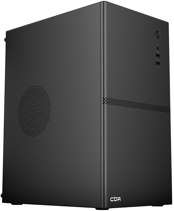 

Корпус mATX CBR V861 черный, без БП, 2*USB 2.0, V861