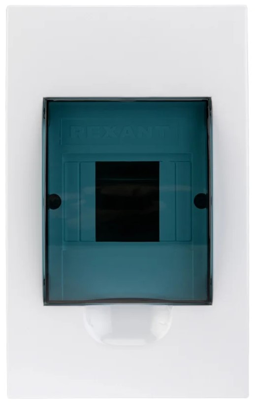 

Бокс встраиваемый Rexant 11-0204 пластиковый ЩРВ-П-4 IP41 белый, 11-0204