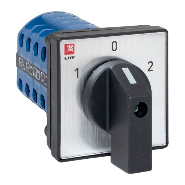 

Переключатель кулачковый EKF pk-1-24-10 ПК-1-24 10А 4P "1-0-2", pk-1-24-10