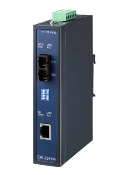

Конвертер Advantech EKI-2541M-AE 10/100T (X) to SC Multi-Mode Industrial Media Converter, EKI-2541M-AE