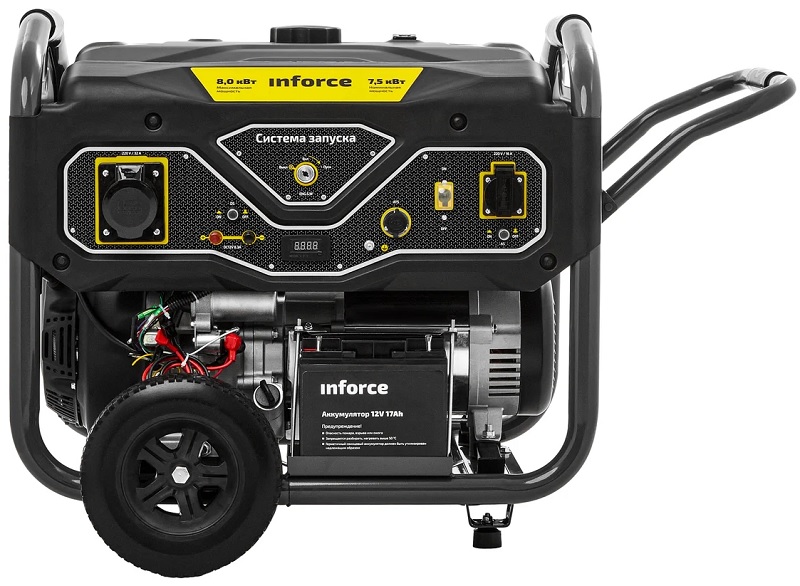 

Генератор бензиновый Inforce GL 8000 04-03-16, GL 8000