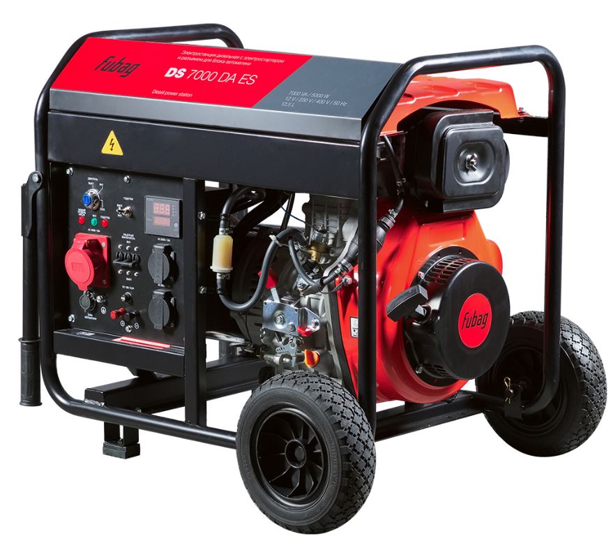 

Электростанция дизельная FUBAG DS 7000 DA ES 641695 FUBAG с электростартером и коннектором автоматики, DS 7000 DA ES