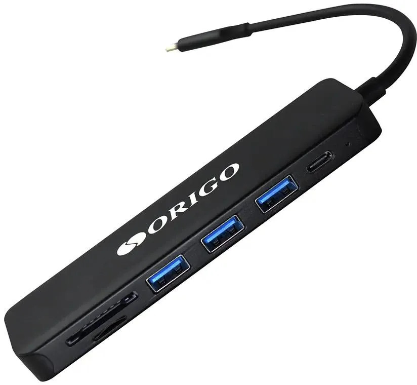 

Разветвитель ORIGO OU3340PD/B1 USB-C 3порт. черный, OU3340PD/B1