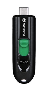 

Накопитель USB 3.2 512GB Transcend TS512GJF790C Type-C JetFlash 790C, чёрный, TS512GJF790C