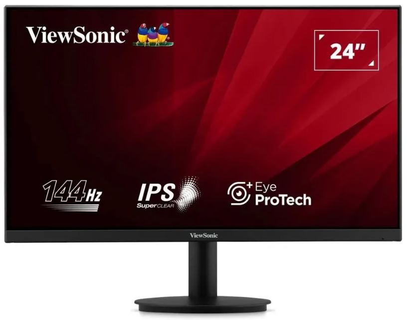 

Монитор 23,8" Viewsonic VA24G1-H 1920*1080, IPS, 16:9, 250cd, 1300:1, 1ms, 178гр/178гр, HDMI, VGA, 144Hz, VA24G1-H