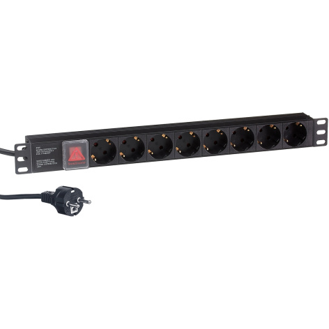 фото Блок розеток  Exegate ServerPro PDU-19H805 Al-8S-EU3CU-SW в Нижнем Новгороде