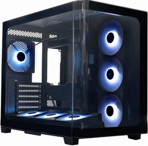 Изображение товара Xastra QR500 7ARGB‐FC‐C6‐UC - корпус ATX Mid Tower, закалённое стекло