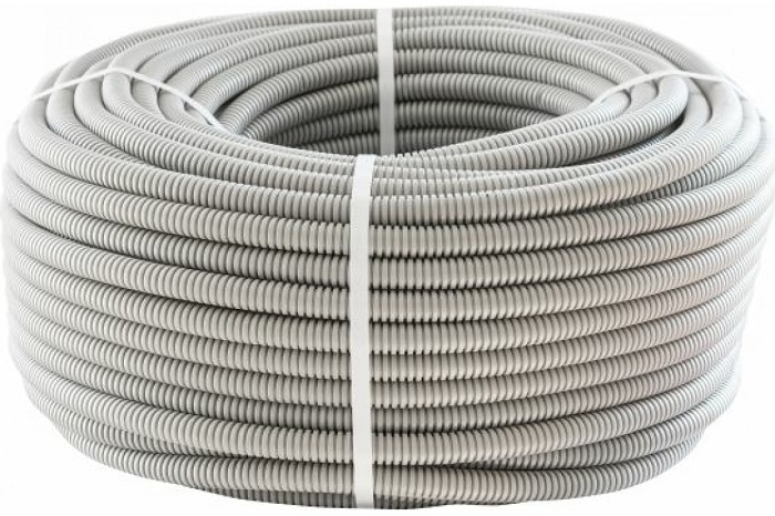 

Труба гофрированная лёгкая Ecoplast 10120-50B ПВХ, с зондом диам 20мм (50м), 10120-50B