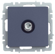 фото Розетка телевизионная проходная IEK BR-A10-P-K35