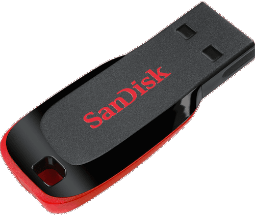 

Накопитель USB 2.0 128GB SanDisk Cruzer Blade SDCZ50-128G-B35 черный/красный, Cruzer Blade
