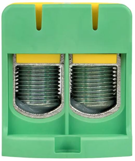 

Клемма EKF kvs2-35-150-y-green двойная КСВ 35-150 желто-зеленая, kvs2-35-150-y-green