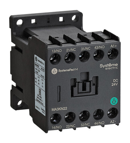 Изображение товара Промежуточное реле Systeme Electric MA3KN22BD 24 В 10 А DIN-рейка