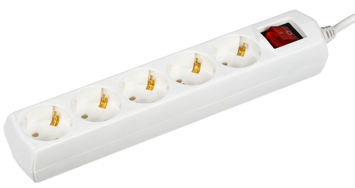 

Удлинитель сетевой GENERICA WYP10-10-05-D15-ZK-G У05В 1.5м (5 розеток) белый (пакет ПЭ), WYP10-10-05-D15-ZK-G