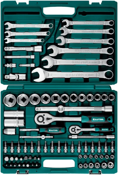 Изображение товара Набор инструментов Kraftool X-Drive 82
