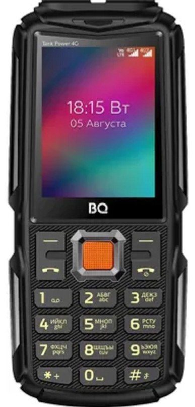 

Мобильный телефон BQ 2410L Tank Power 4G Black+Gunmetal 2.4", BT, 0.3MP, SIM: 2*nano, 4000 mAh, 2410L Tank Power 4G Black+Gunmetal