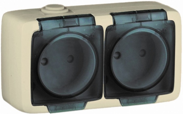 Изображение товара Розетка без заземления HEGEL РА16-241-01 для дома и офиса