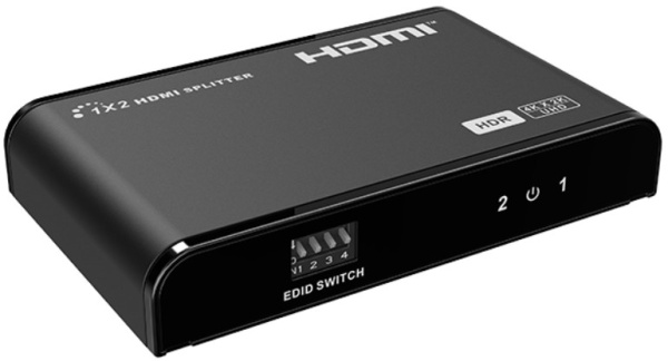 Изображение товара Сплиттер HDMI LENKENG LKV312EDID-V3.0 для 2 дисплеев 4K 3D