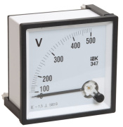 фото Вольтметр IEK IPV10-6-0500-E