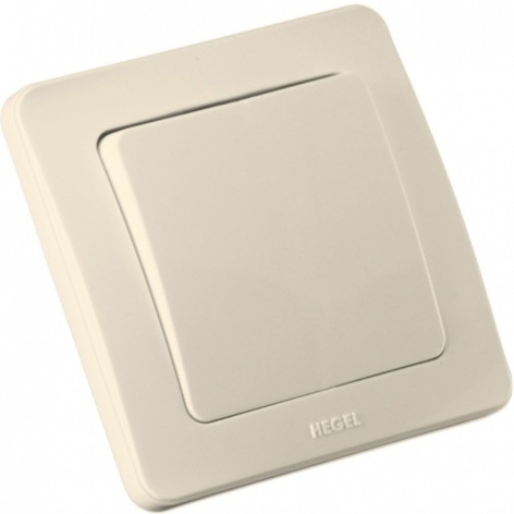Изображение товара Выключатель одноклавишный HEGEL ВС10-311-01