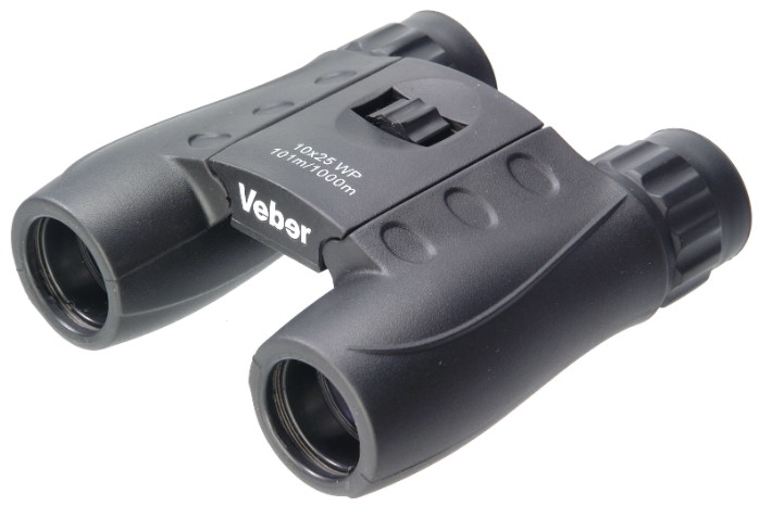 

Бинокль Veber 10*25 WP 20762 Veber черный, 10*25 WP