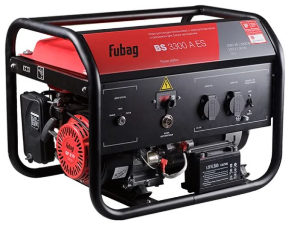 Изображение товара Бензиновая электростанция FUBAG BS 3300 A ES