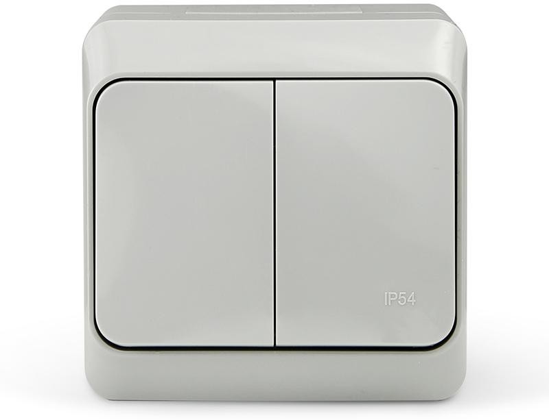 

Выключатель TOKOV ELECTRIC TKE-NX-V2-C06-IP54 2-кл. ОП Nix 10А IP54 250В сер, TKE-NX-V2-C06-IP54