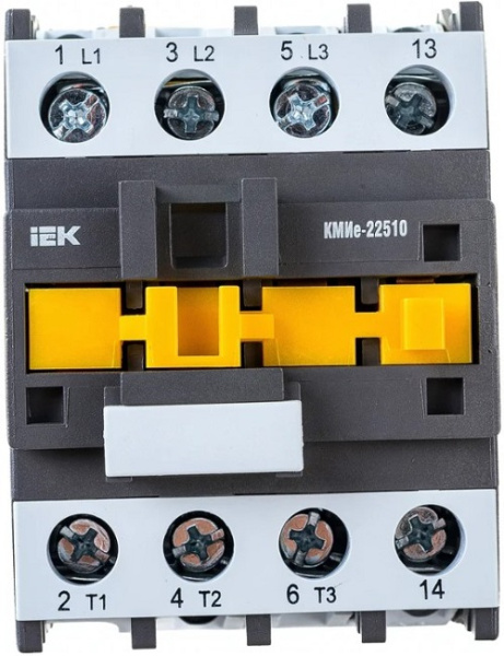 Изображение товара Малогабаритный контактор IEK KKME21-025-400-10 для электродвигателей и автоматизации