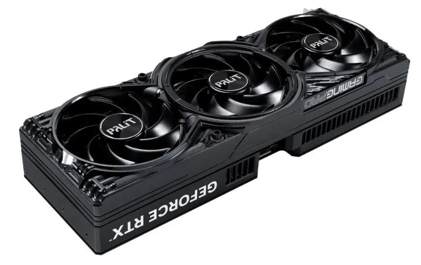 

Видеокарта PCI-E Palit GeForce RTX 5080 GAMING PRO OC (NE75080S19T2-GB2031Y) 16GB GDDR7 256bit 2700/30000MHz 3*DP HDMI, GeForce RTX 5080 GAMING PRO OC (NE75080S19T2-GB2031Y)